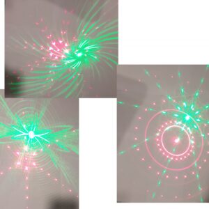 لیزر رقص نور نقطه ای شکل ساز مدل Q10